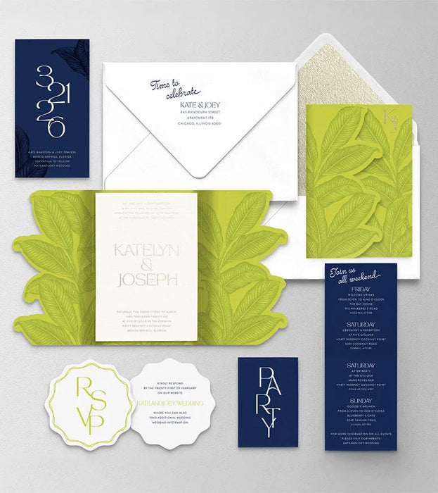 Paraíso Wedding Invitation Suite