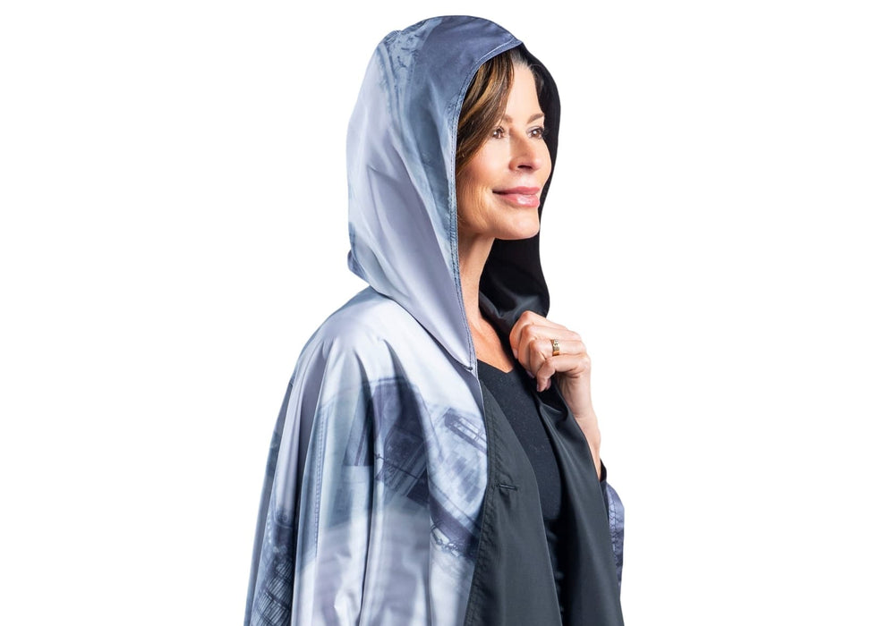 FINE ART RAINCAPER- GRAND CENTRAL TERMINAL RAINPROOF TRAVEL & TOURING CAPE