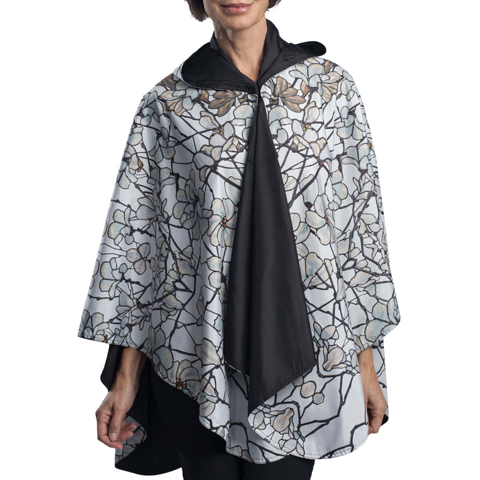 FINE ART RAINCAPER - TIFFANY MAGNOLIA TRAVEL CAPE
