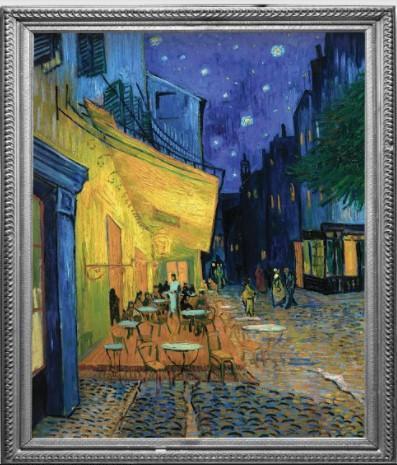 FINE ART RAINCAPER – VAN GOGH "CAFÉ TERRACE" TRAVEL CAPE