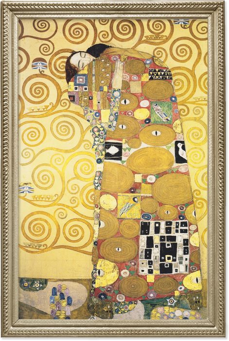 FINE ART RAINCAPER – GUSTAV KLIMT "THE KISS" TRAVEL CAPE