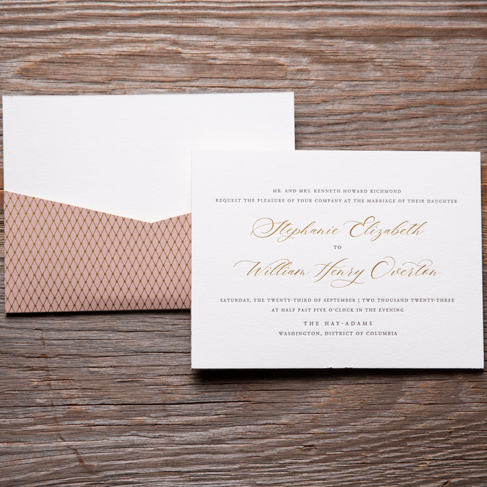 Richmond Wedding Invitation Suite