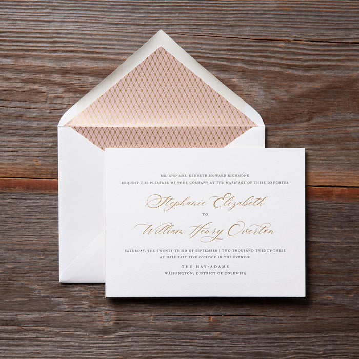 Richmond Wedding Invitation Suite