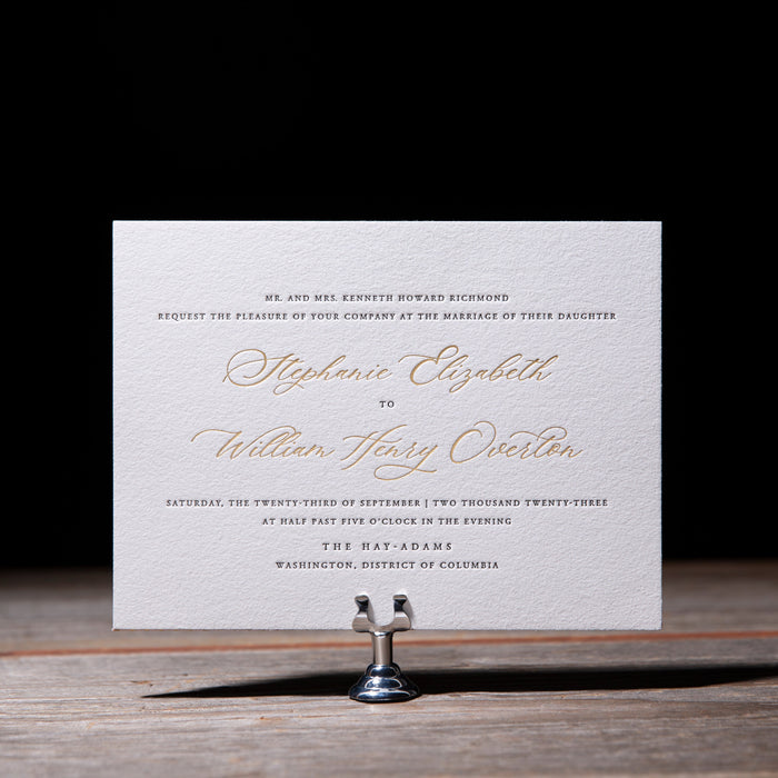 Richmond Wedding Invitation Suite