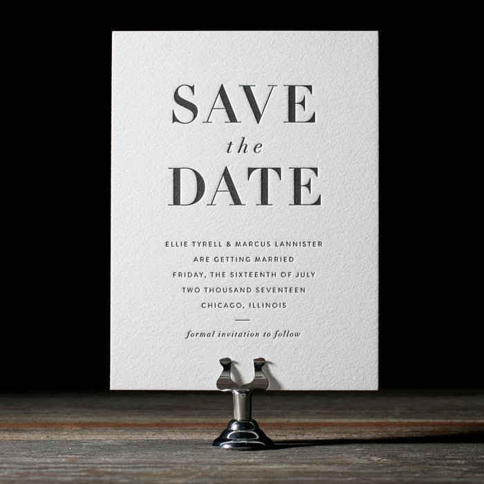 Roosevelt Save the Date