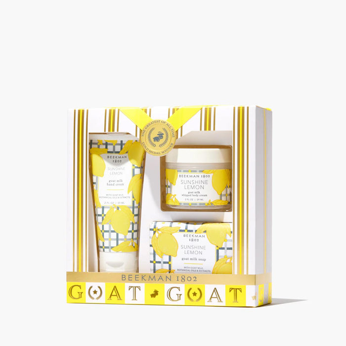 Sunshine Lemon 3-Piece Discovery Gift Set