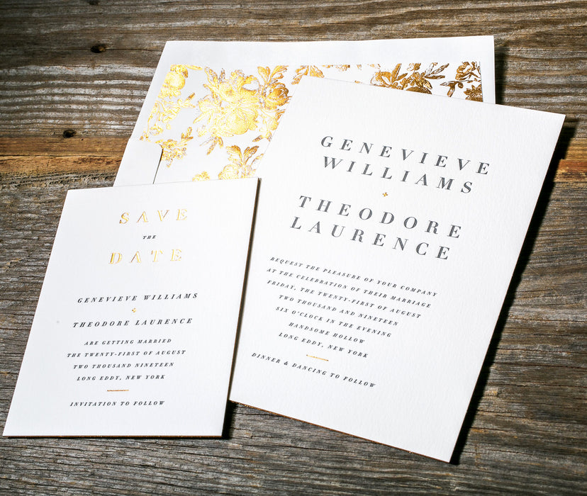 Theon Wedding Invitation Suite