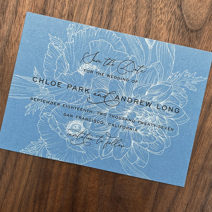 Toile Wedding Invitation Suite