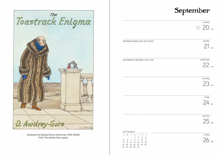 Edward Gorey 2021 Engagement Calendar