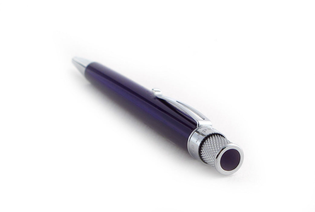 Retro 1951 Tornado Classic Blue Lacquer Roller Ball Pen