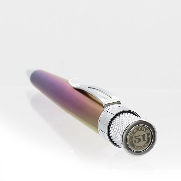 Retro 1951 Tornado Vintage Metalsmith Chromatic Rainbow Roller Ball Pen