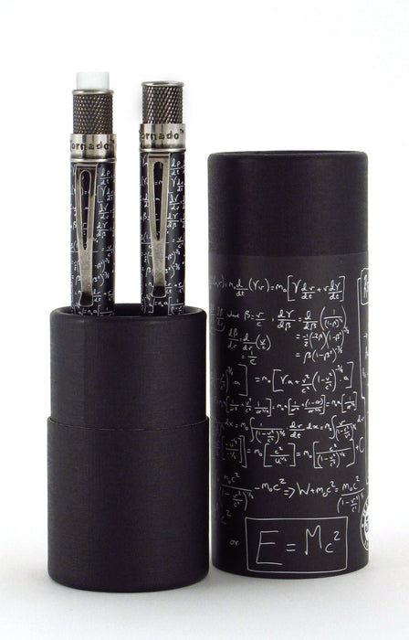 Retro 1951 Tornado Deluxe Albert Einstein Roller Ball Pen and Pencil Gift Set