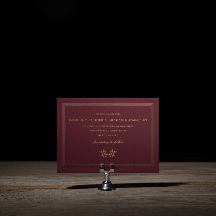 Abbey Wedding Invitation