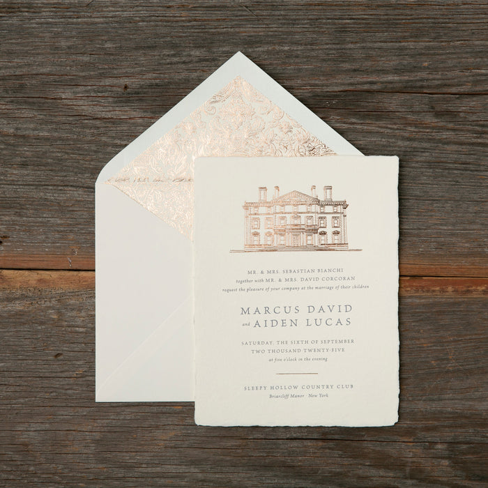 Aiden Wedding Invitation Suite