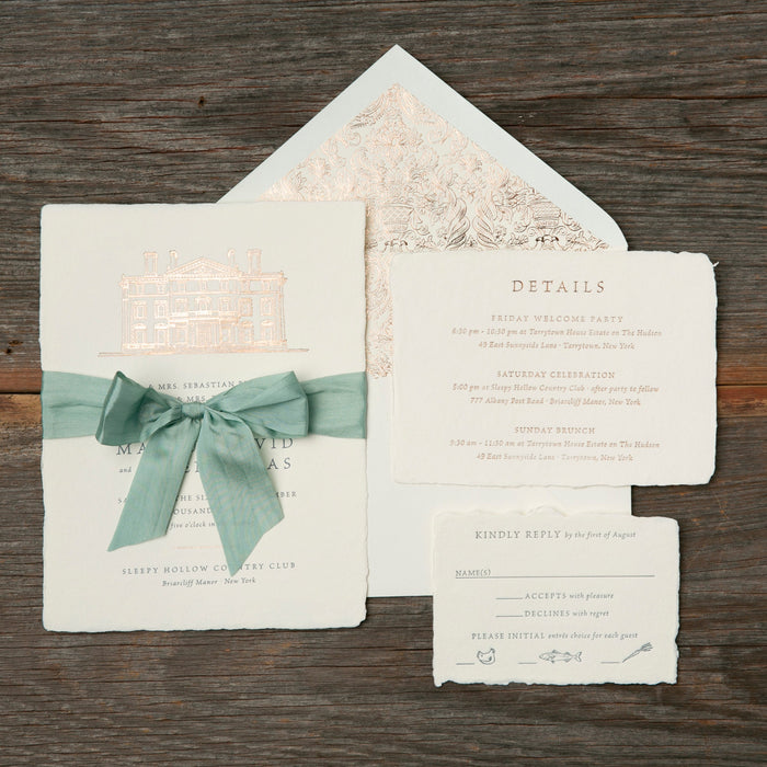 Aiden Wedding Invitation Suite