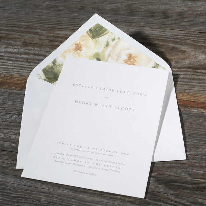 Alcott Wedding Invitation Suite