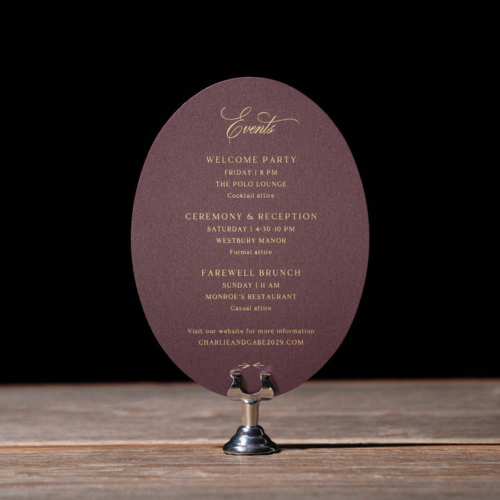 Amoret V.2 Wedding Invitation Suite