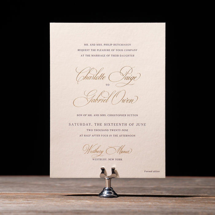 Amoret V.2 Wedding Invitation Suite