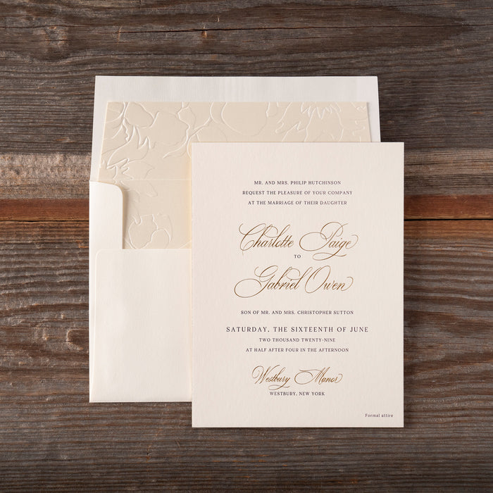 Amoret V.2 Wedding Invitation Suite