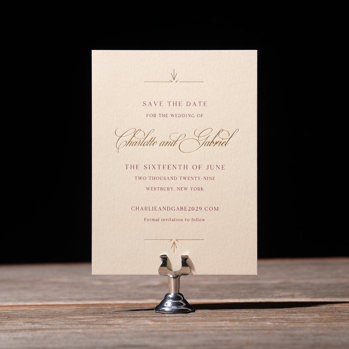 Amoret V.2 Save the Date