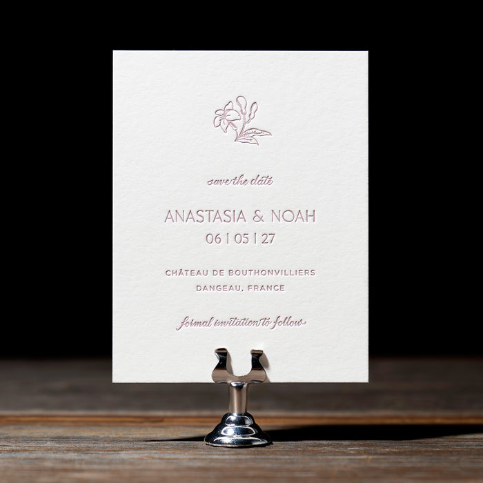 Anastasia Save the Date