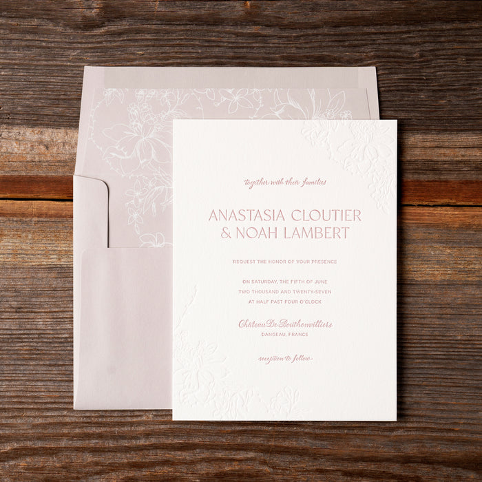 Anastasia Wedding Invitation Suite
