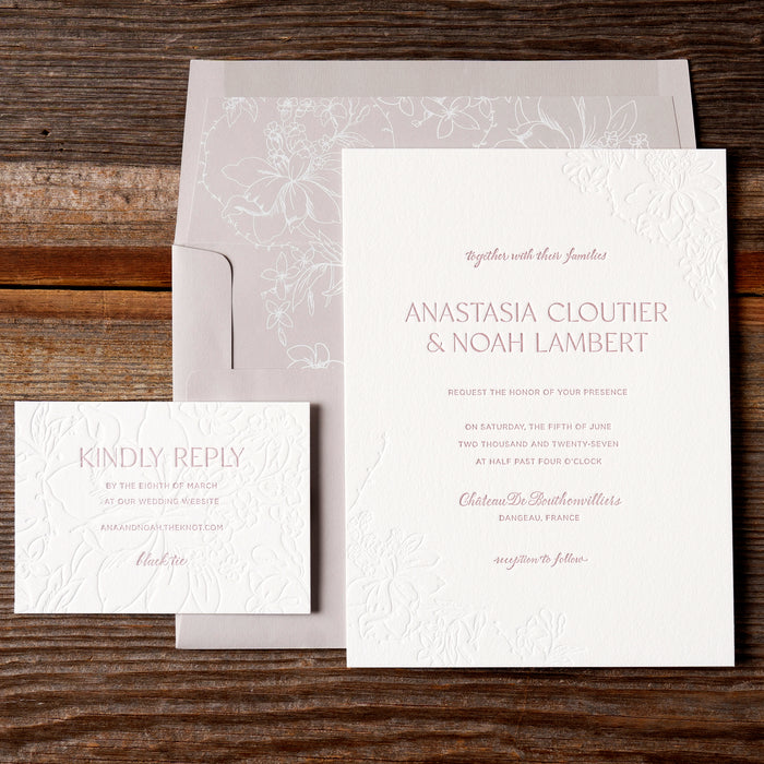 Anastasia Wedding Invitation Suite