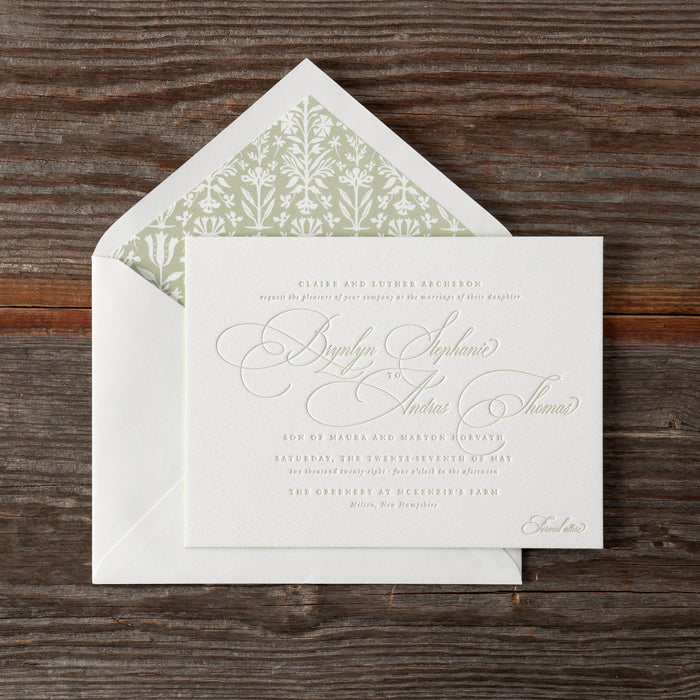 Andras Wedding Invitation Suite