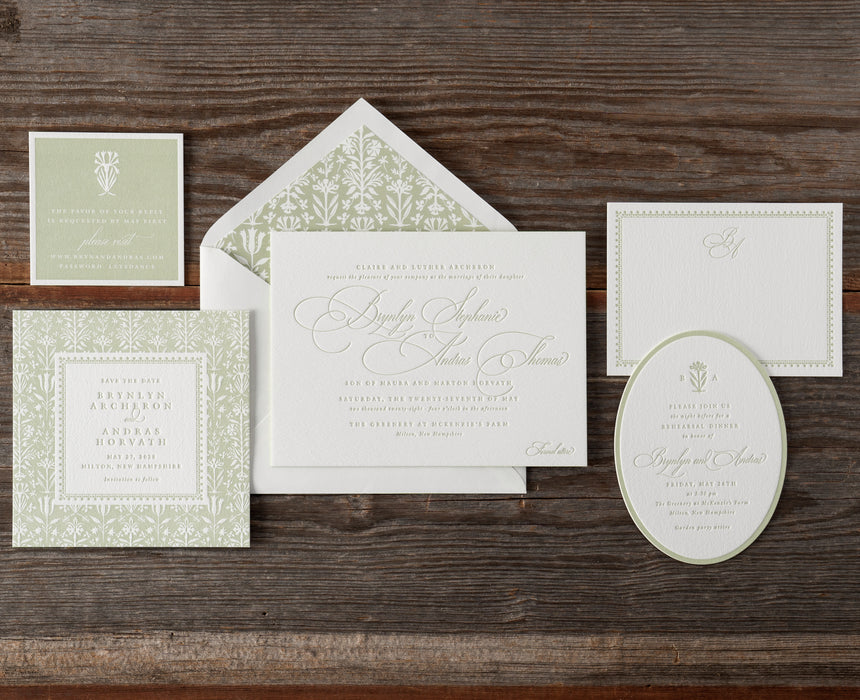 Andras Wedding Invitation Suite