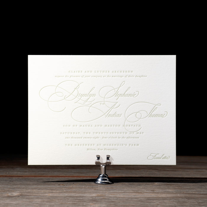 Andras Wedding Invitation Suite
