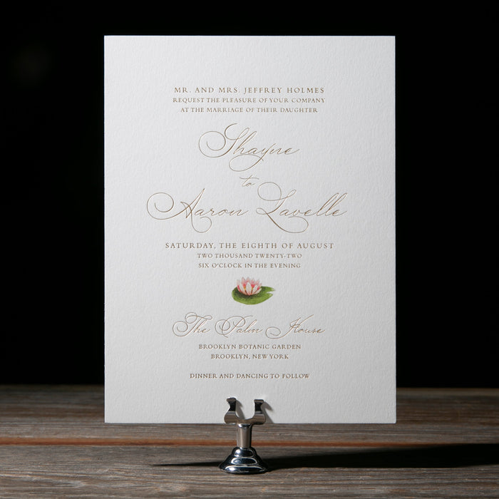 Atrium Wedding Invitation Suite