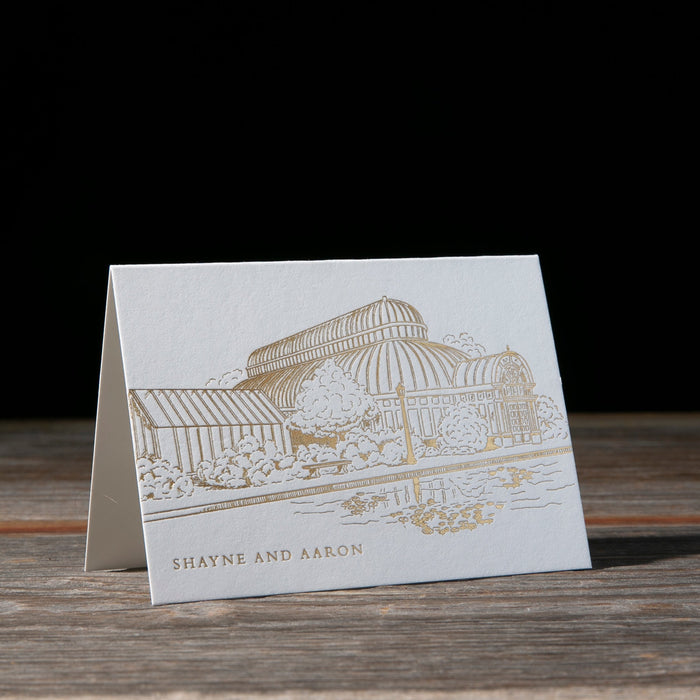 Atrium Wedding Invitation Suite
