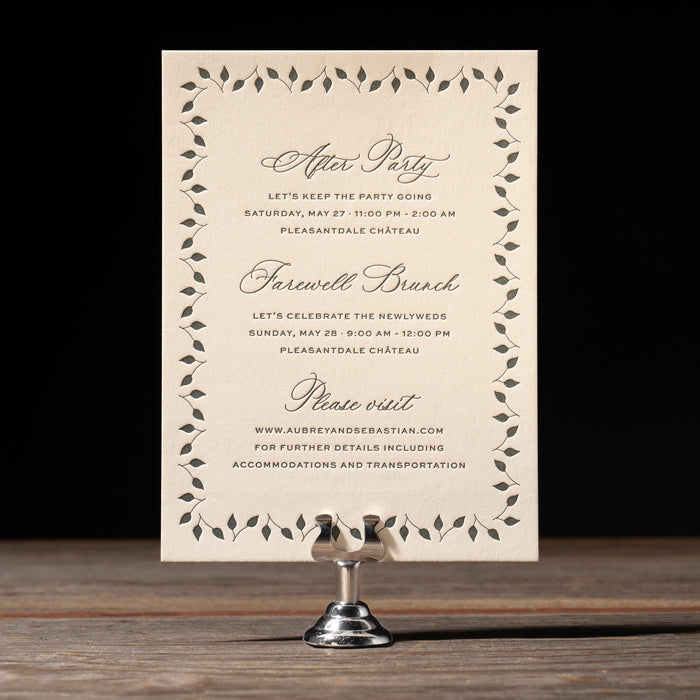 Aubrey Wedding Invitation Suite