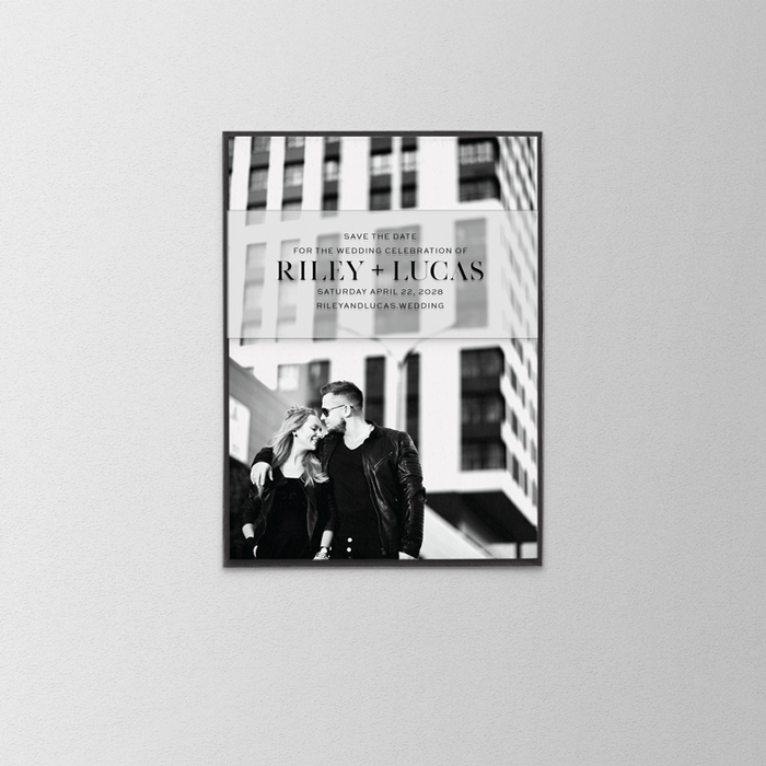 Bandeau Wedding Invitation Suite