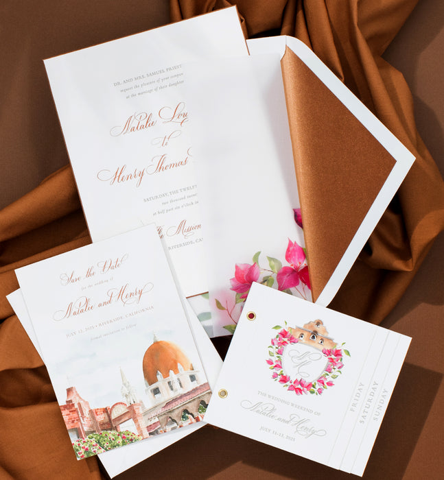 Glenwood Wedding Invitation Suite