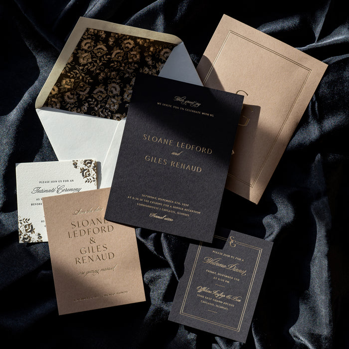 Giles Wedding Invitation Suite