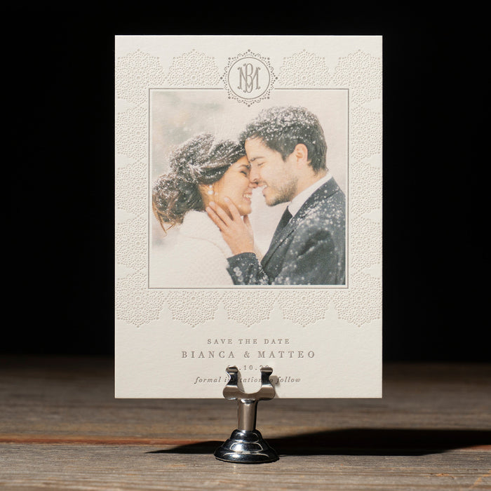 Bianca photo save the date