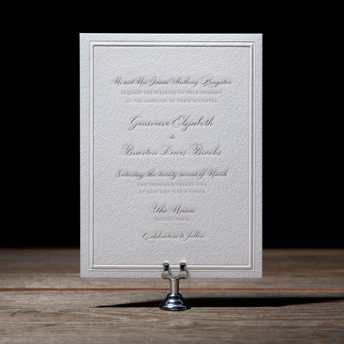 Braxton Wedding Invitation Suite