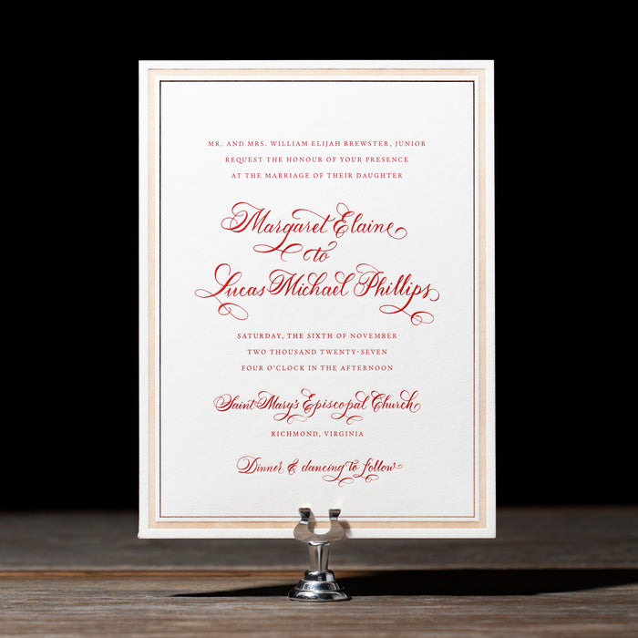 Brewster Wedding Invitation Suite