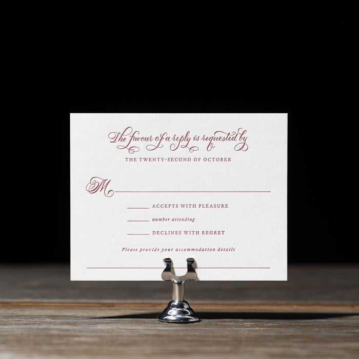 Brewster Wedding Invitation Suite