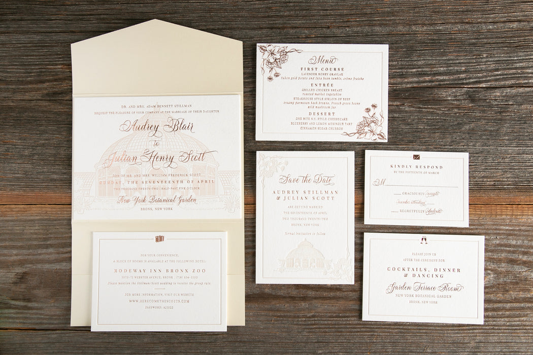 Britton Wedding Invitation Suite