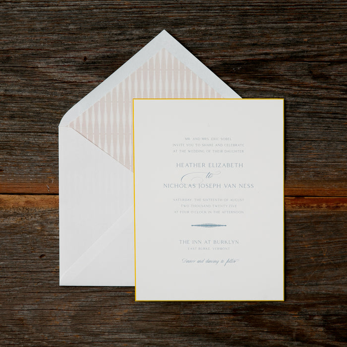 Burklyn Wedding Invitation Suite