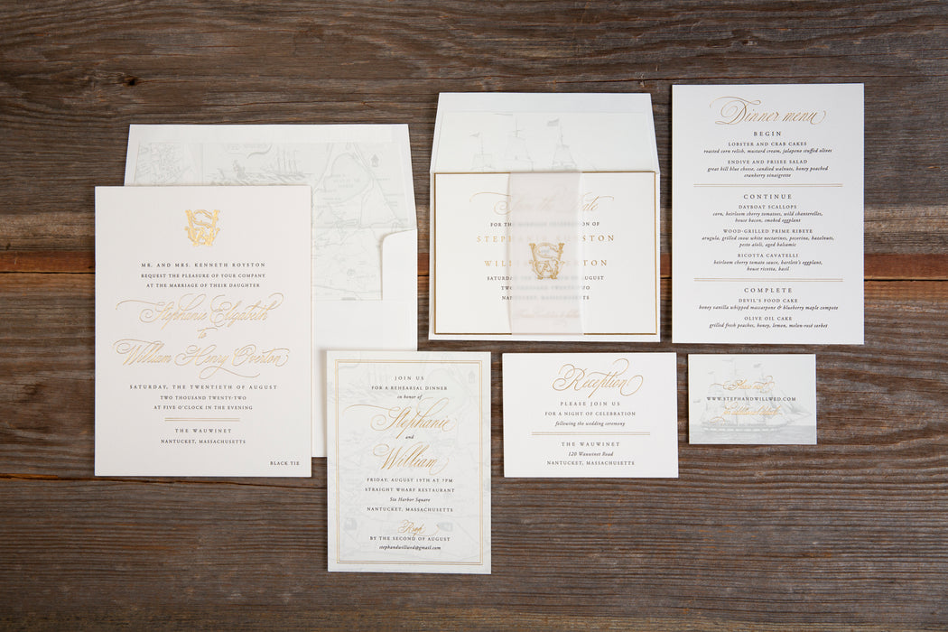 Chadwick Wedding Invitation Suite