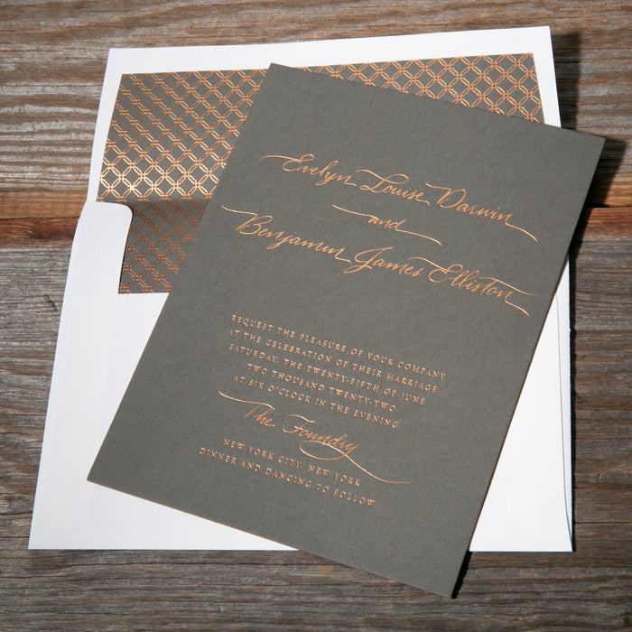 Darwin Wedding Invitation Suite