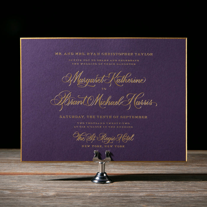 Deveril V2 Wedding Invitation Suite