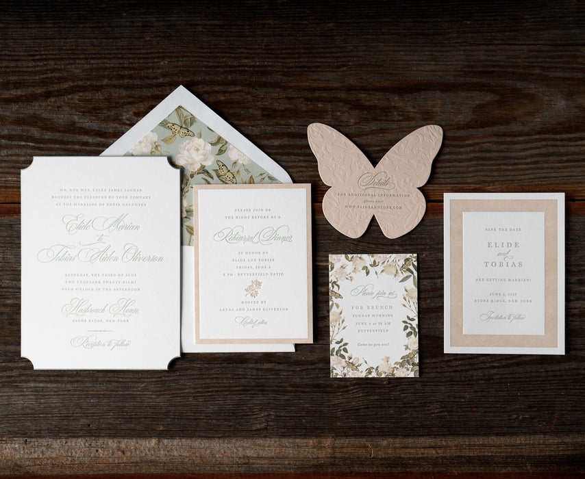 Elide Wedding Invitation Suite