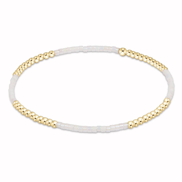 enewton 6.25" Hope Blissful Bracelet - Silky White