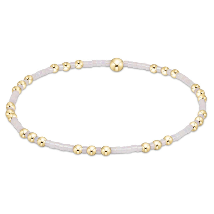 enewton 6.25" Hope Joy Bracelet - Silky White