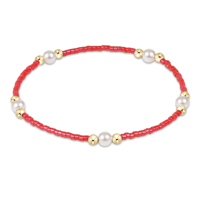 enewton 6.25" Hope Purpose Pearl Bracelet -  Sherbert