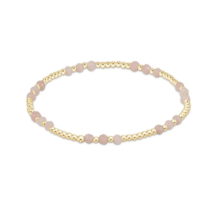 enewton 6.25" Joy Gem 3mm Bracelet - Pink Opal